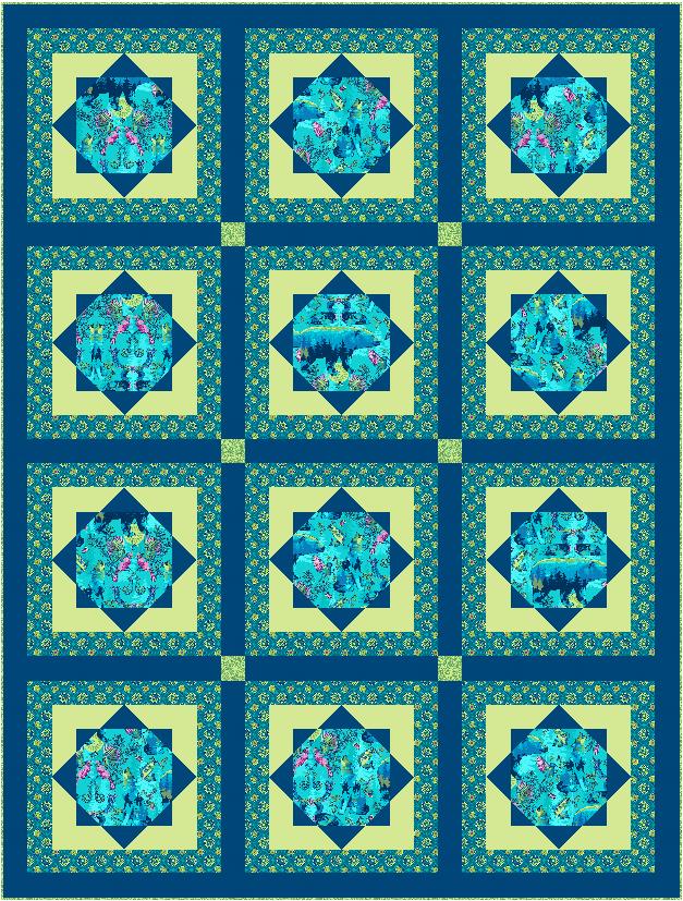 Gemstone - Digital Pattern