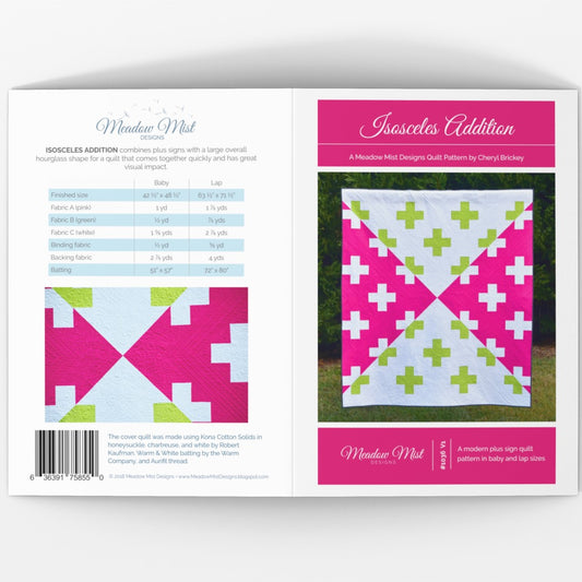 Isosceles Addition - Printed Pattern