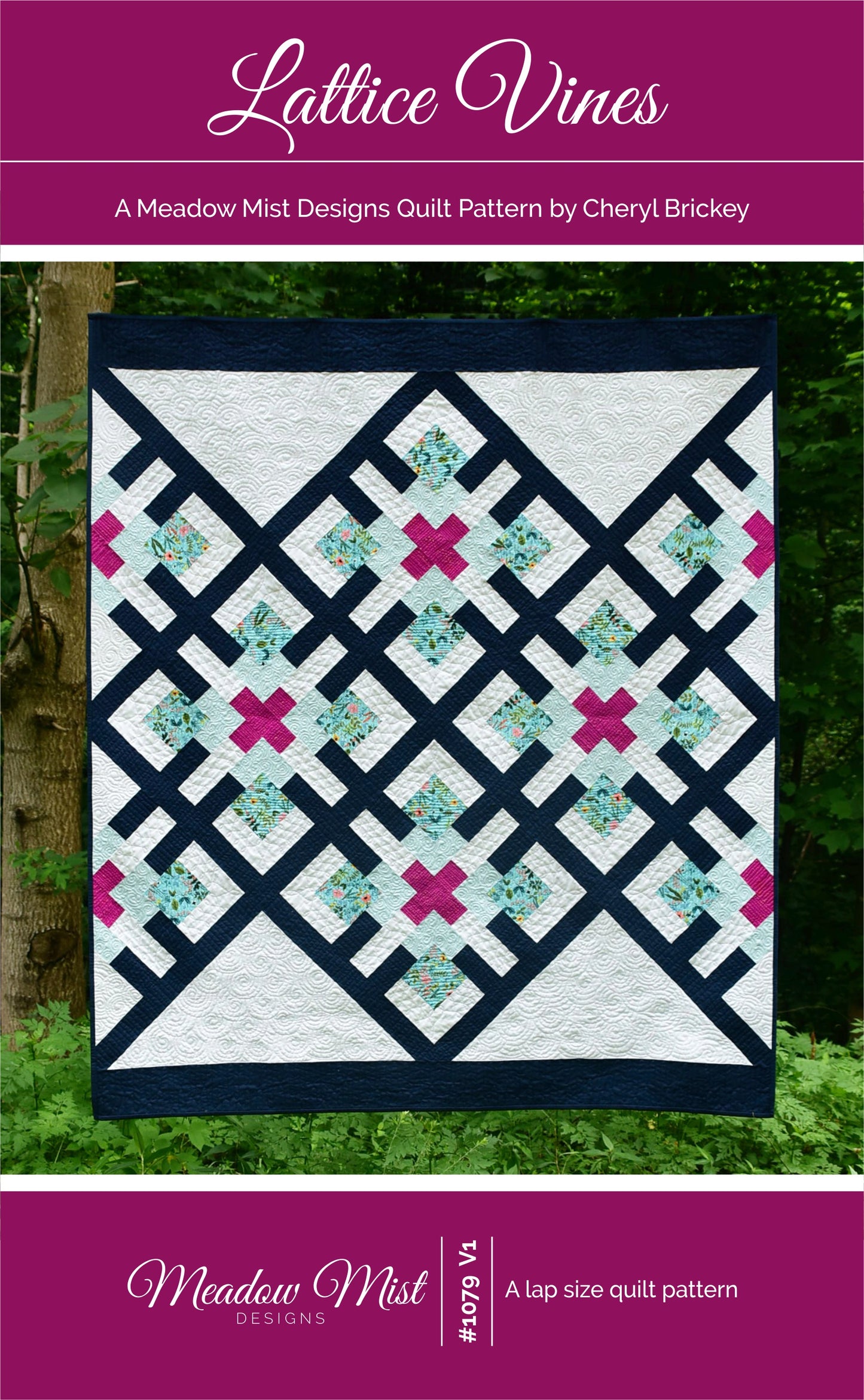 Lattice Vines - Printed Pattern