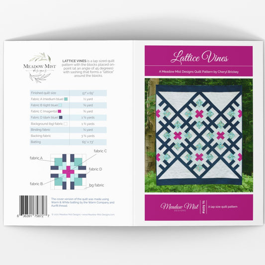 Lattice Vines - Printed Pattern