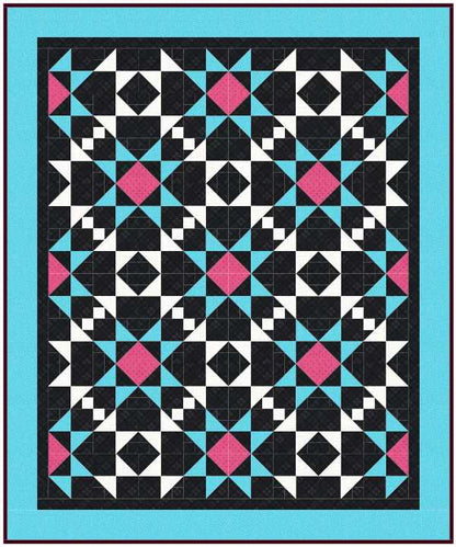 Mosaic Mystery Quit beginner friendly quilt pattern