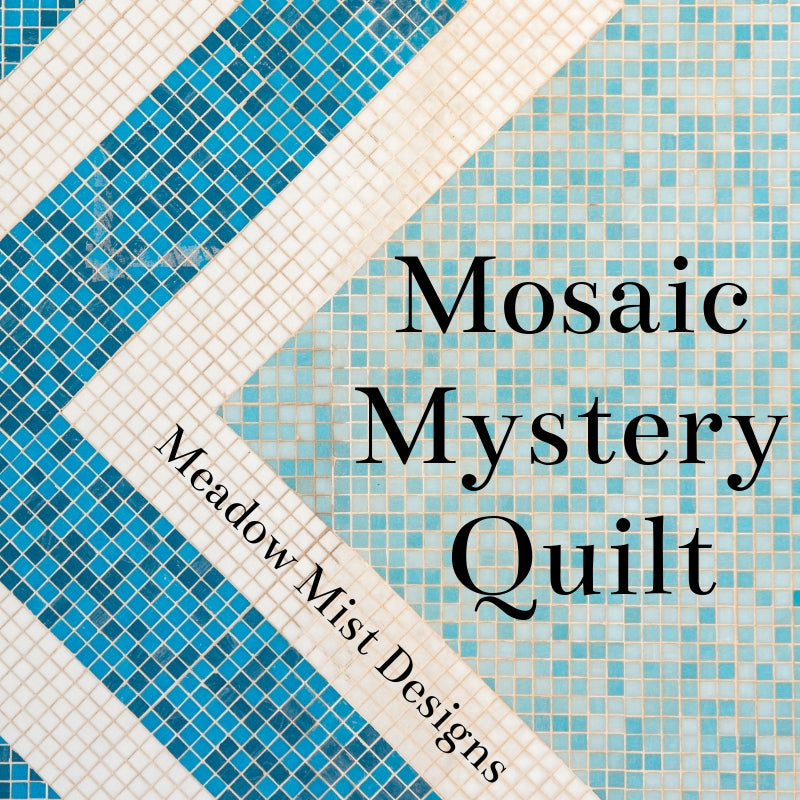 Mosaic Mystery Quit beginner friendly quilt pattern