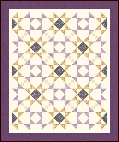 Mosaic Mystery Quit beginner friendly quilt pattern