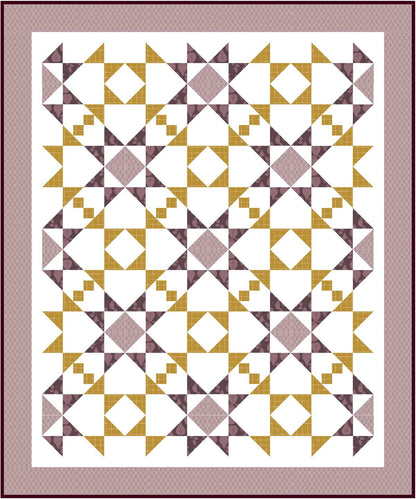 Mosaic Mystery Quit beginner friendly quilt pattern