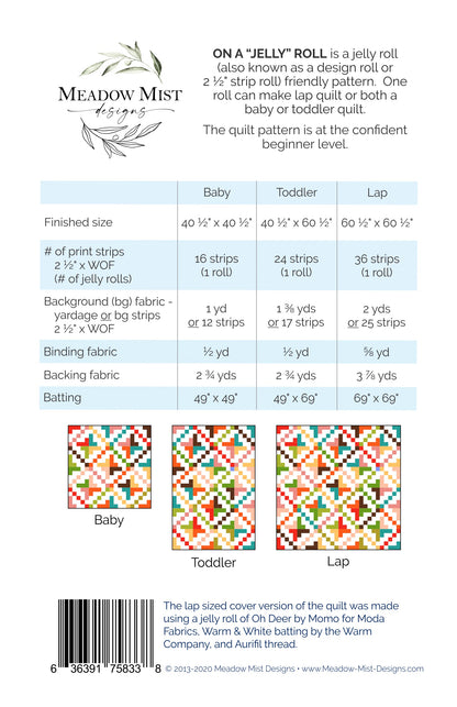 On a "Jelly" Roll - Printed Pattern
