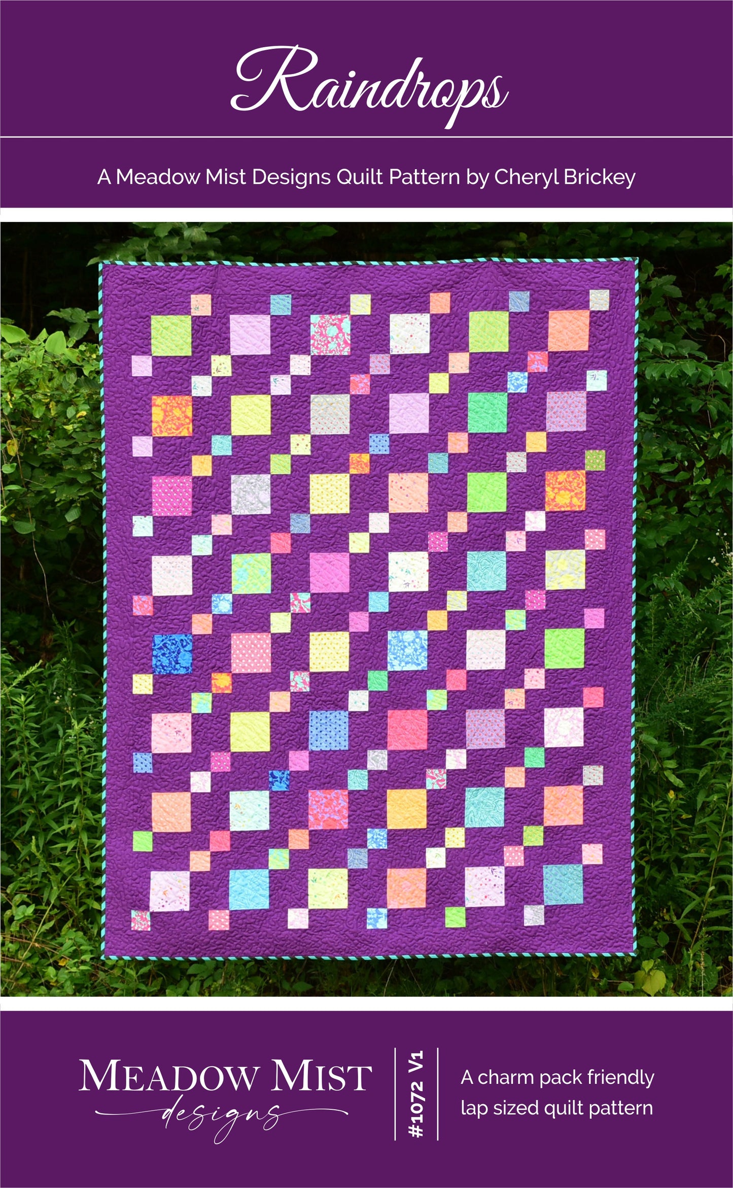 Raindrops - Printed Pattern