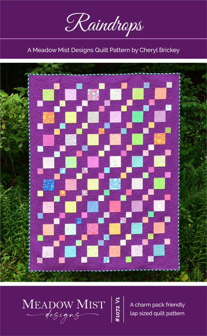 Raindrops - Printed Pattern