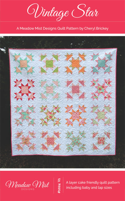 Vintage Star - Digital Pattern