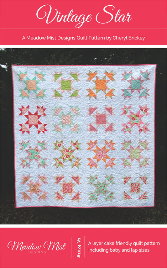 Vintage Star - Digital Pattern