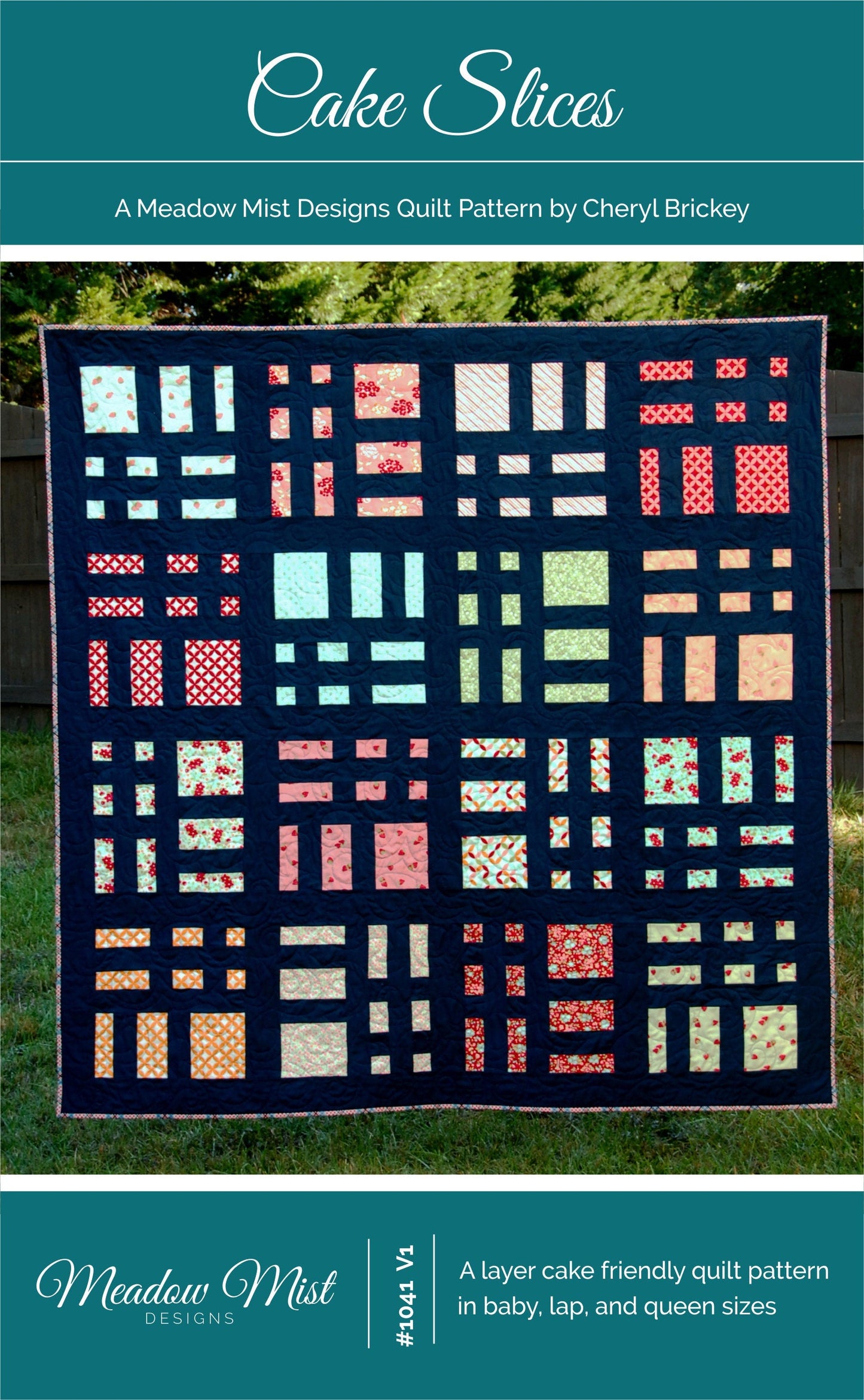 Cake Slices - Printed Pattern