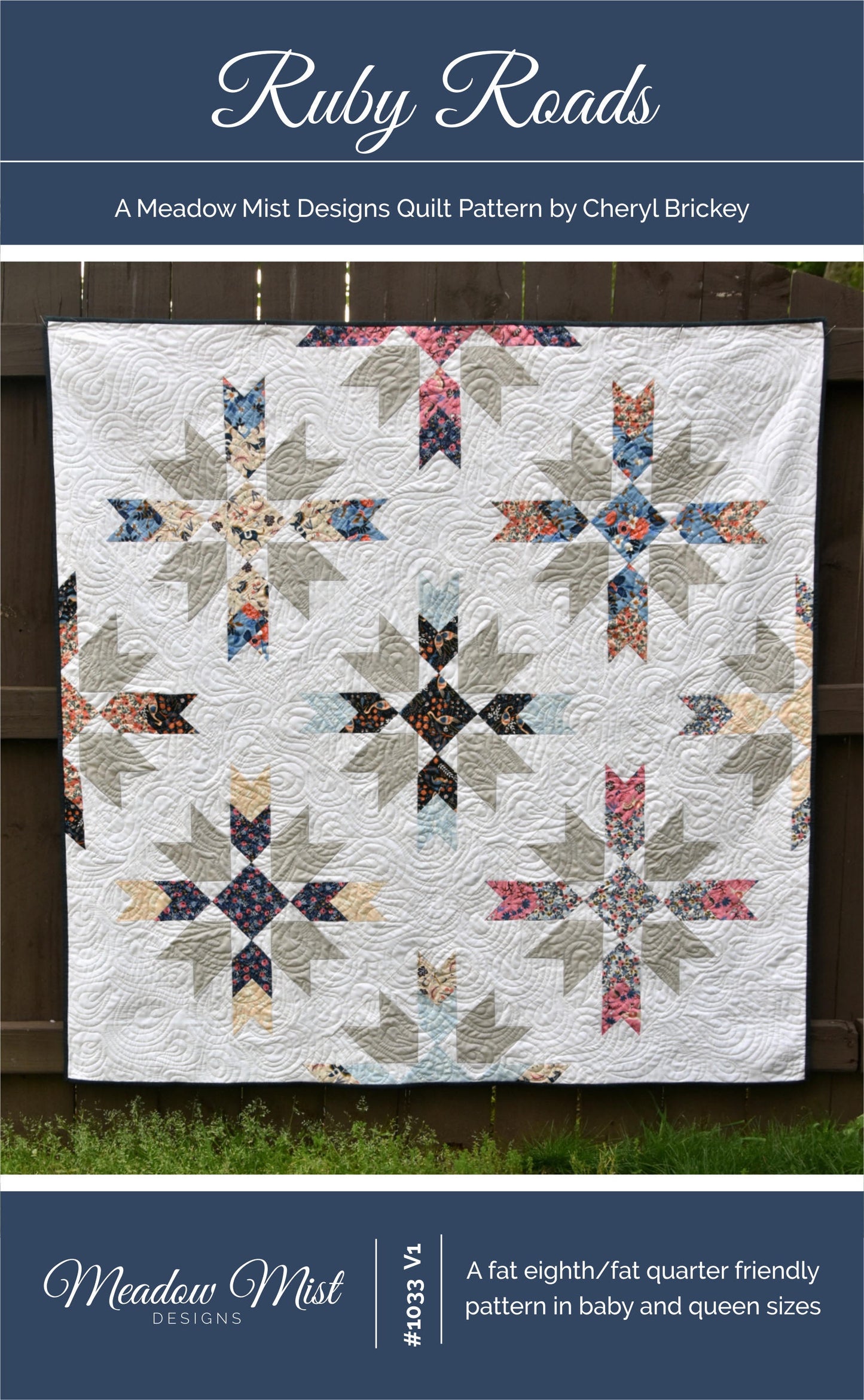 Ruby Roads - Printed Pattern