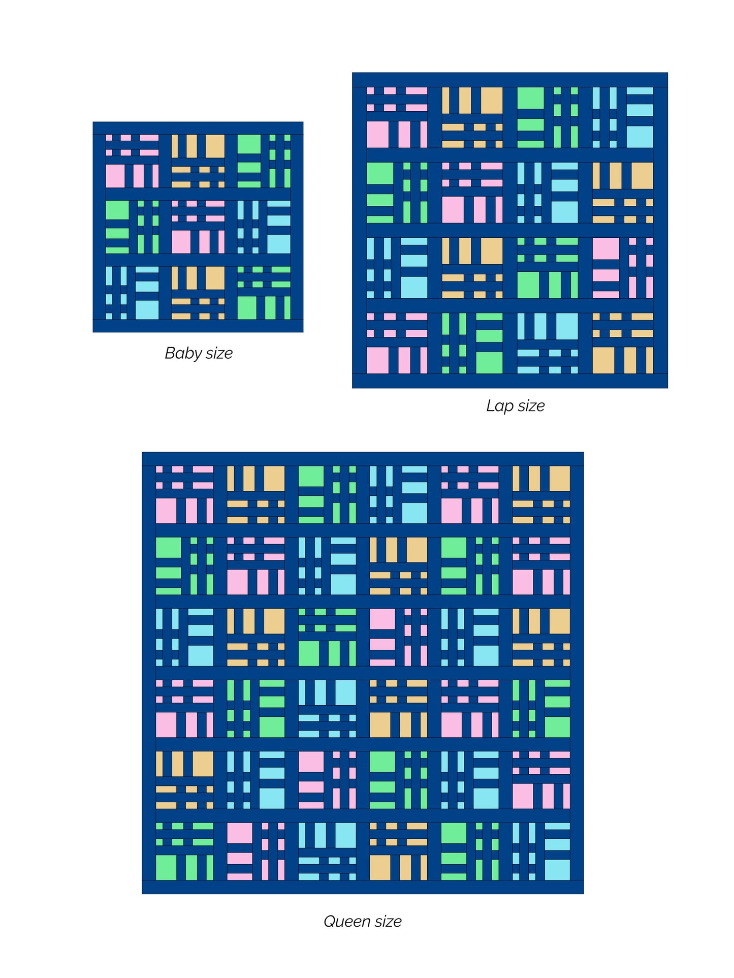 Cake Slices - Printed Pattern