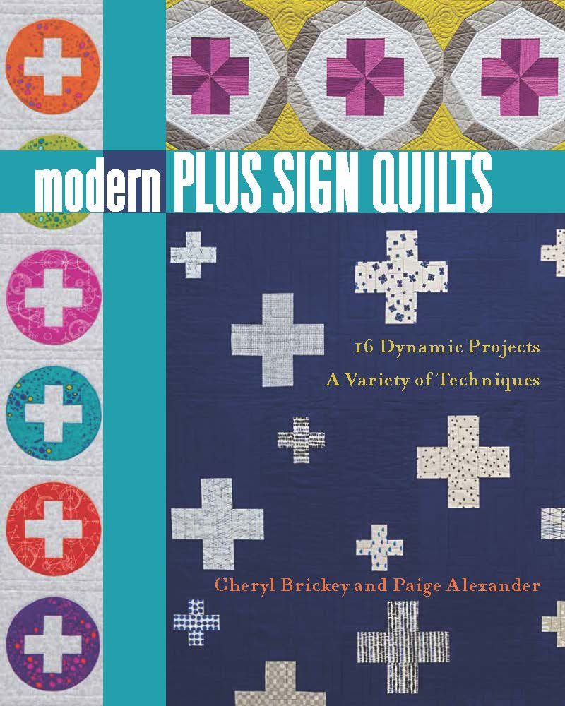 Modern Plus Sign Quilts Book - Signed Book