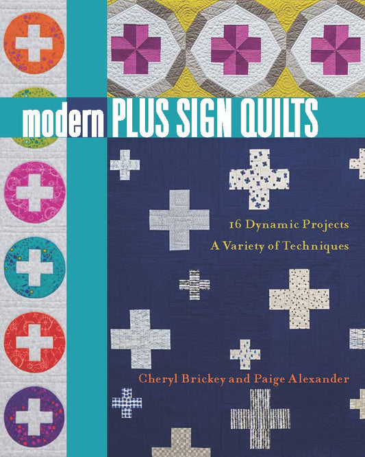 Modern Plus Sign Quilts Book - Signed Book