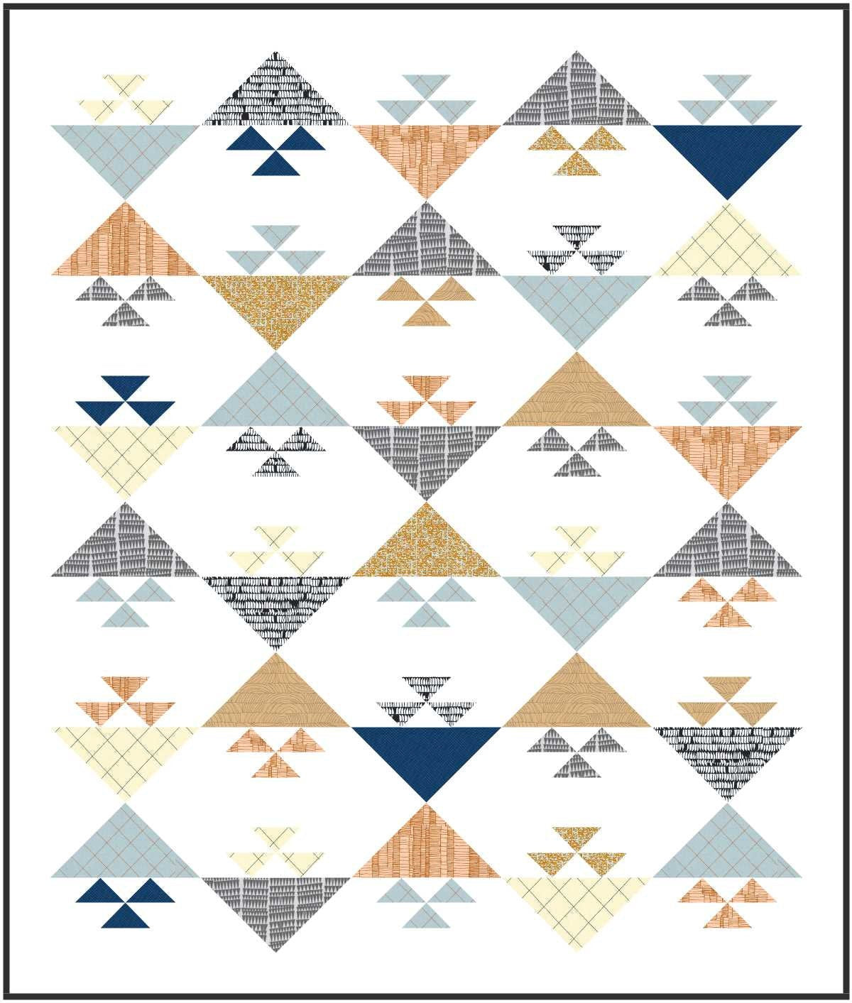 Flock of Geese - Printed Pattern