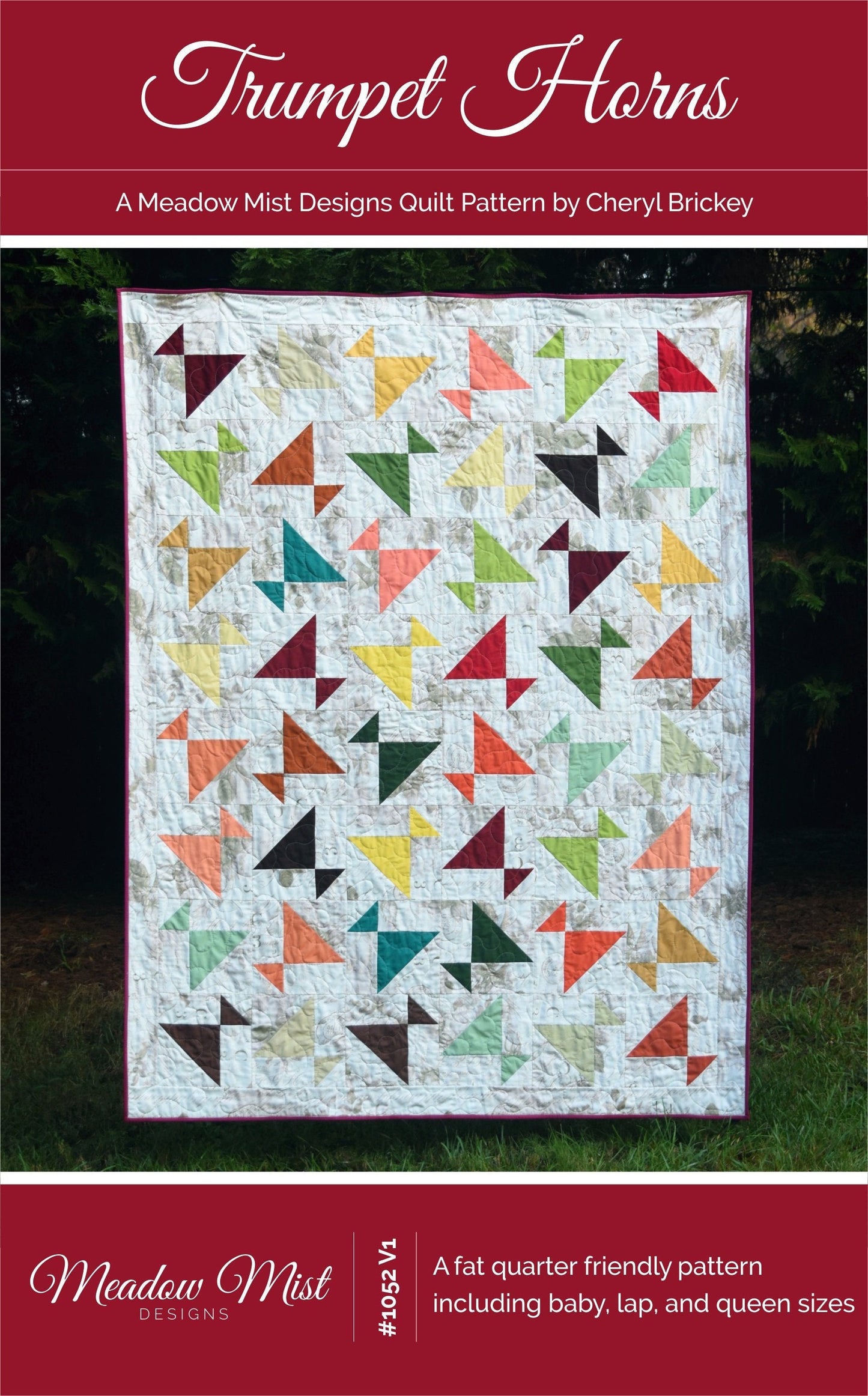 Trumpet Horns - Digital Pattern