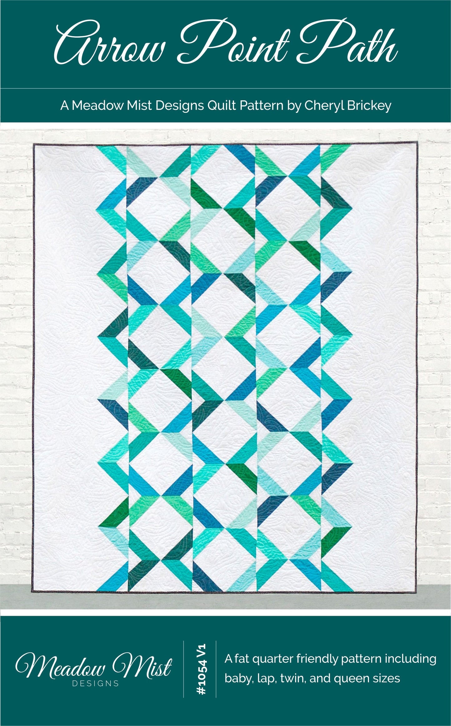 Arrow Point Path - Printed Pattern