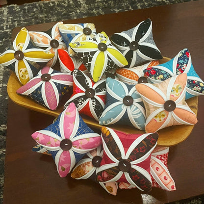 Cathedral Window Pincushions - Digital Pattern